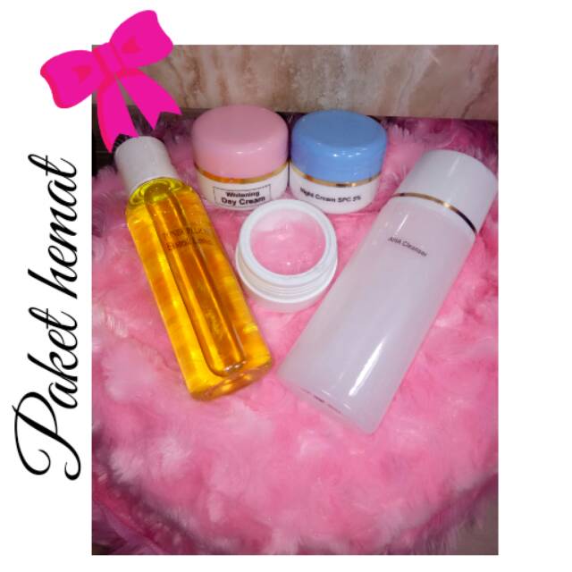 CREAM FARMA WDC  + TONER LEMON TONER PELICIN 100 Ml + JELLY PINK / MERAH CREAM FARMA WDC