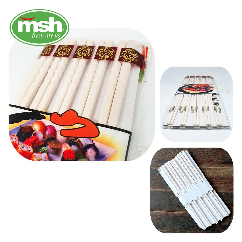 Sumpit Ulir Melamin Isi 10 pasang