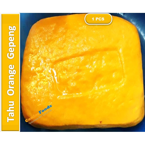 

Tahu Orange Gepeng | Tahu Cina Orange [ Harga Per PCS ]