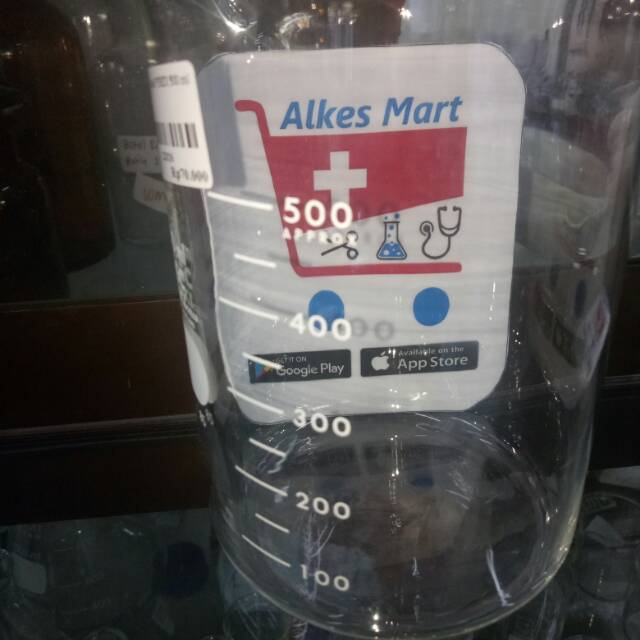 Beaker glass 500 ml iwaki PYREX