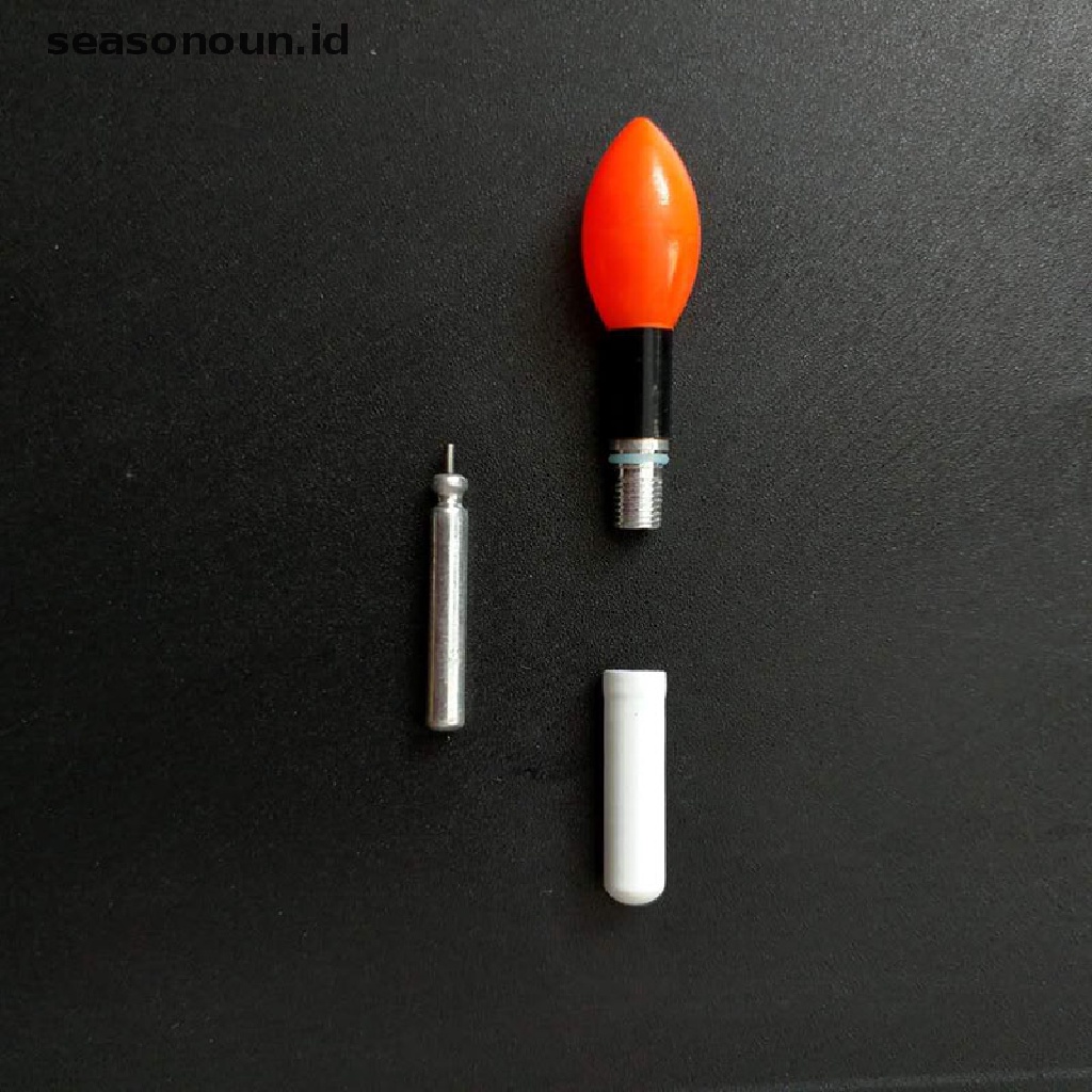 (seasonoun) 2pcs Stik Lampu LED Apung Luminous Untuk Memancing Malam Hari