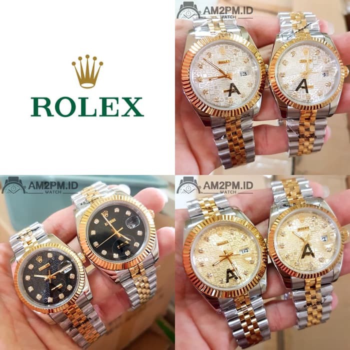 Suplier Rolex Oyster Perpetual Datejust Jubilee Auto Couple Two Tone