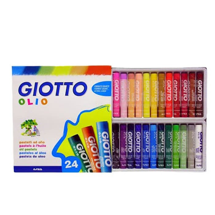 

Crayon pastel Olio 24 warna giotto