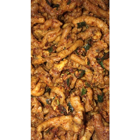 

Kripik Usus ekstrak daun jeruk