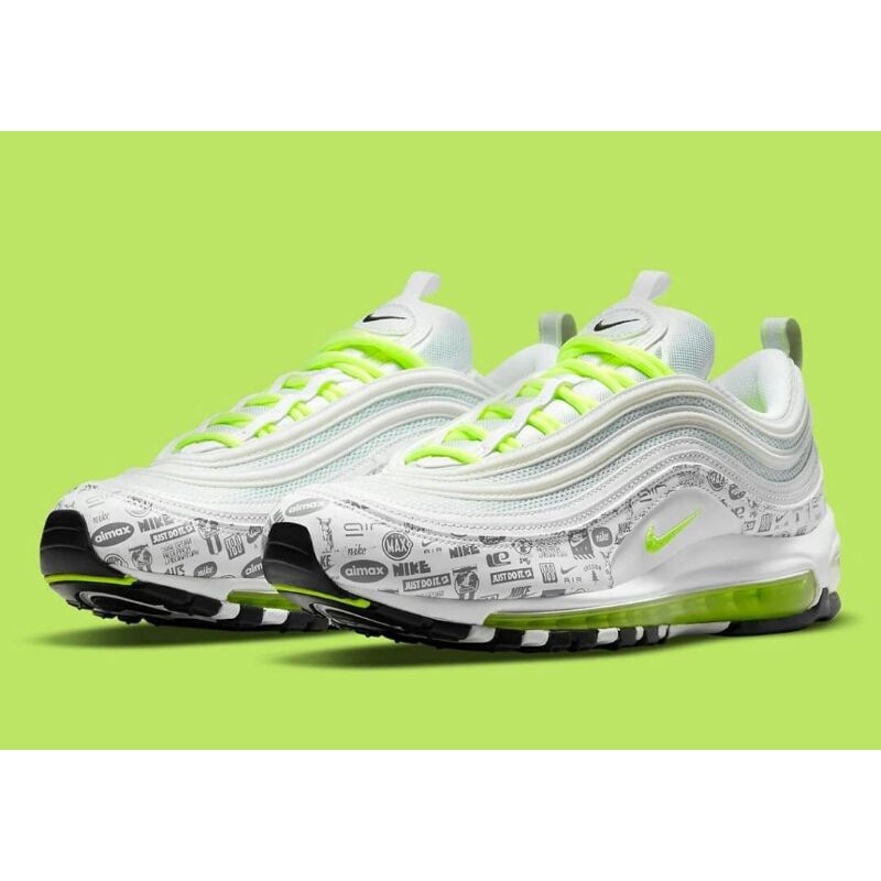 neon white nike