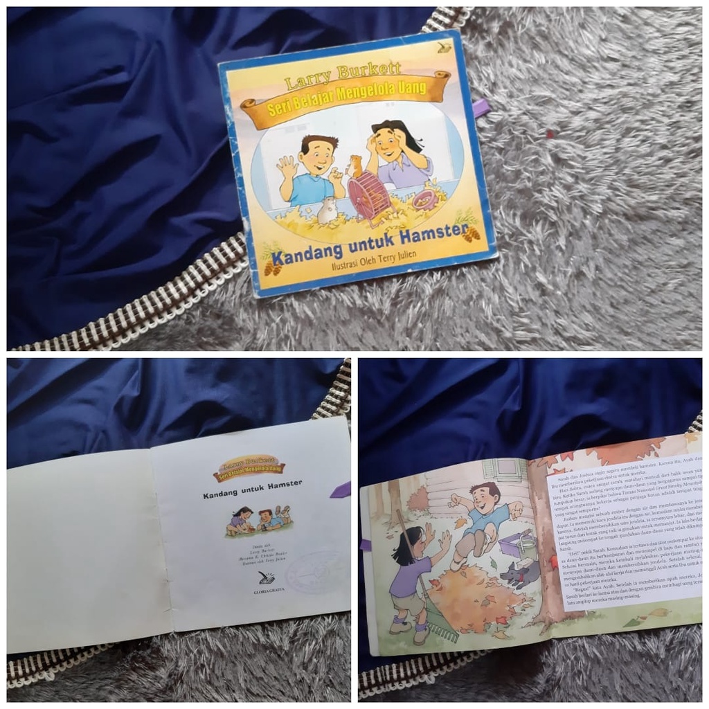 Kandang untuk Hamster Seri Belajar Mengelola Uang buku anak bekas second preloved