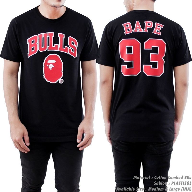 Kaos BAPE t-shirt distro Kaos pria KAOS TSHIRT Original