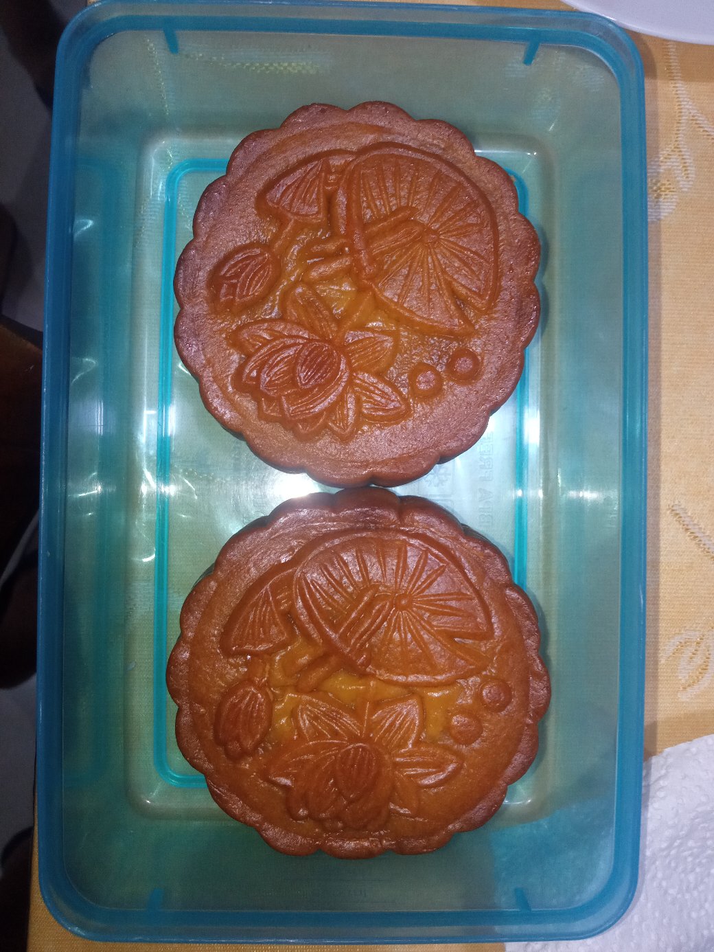 Jiu Pia 4pc Rasa Tausa & Gojin Uk. Jumbo / Mooncake Khas Singkawang / Kalbar