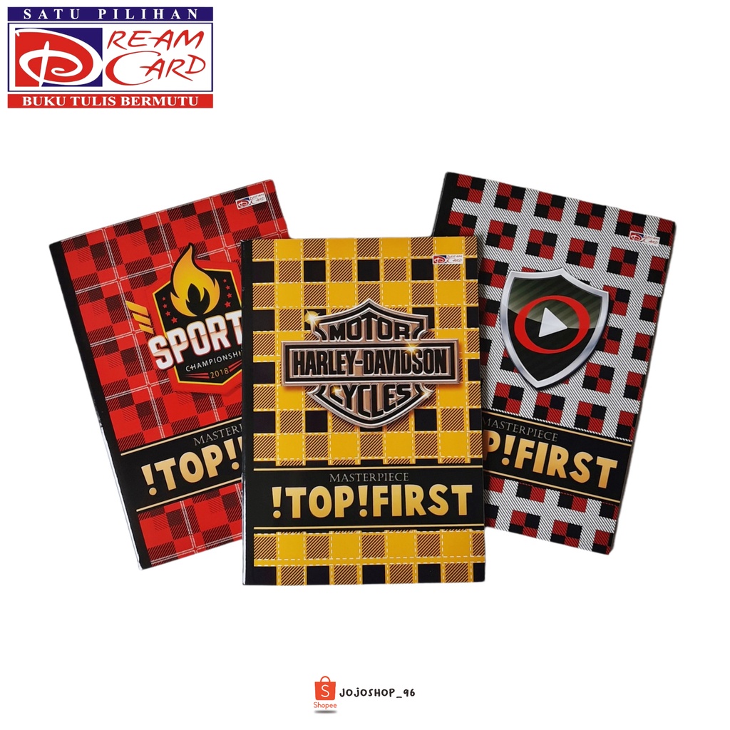 

Buku Tulis Boxy DREAMCARD 40 Lembar Buku Tulis Bermutu (10pcs)