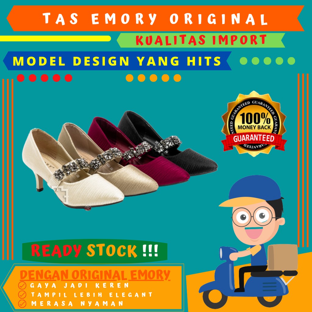 SEPATU TUMIT EMORY MARSHELA 39EMO2820 ORIGINAL BRAND CABANG BANDUNG SHOES WANITA IMPORT KOLEKSI BARU