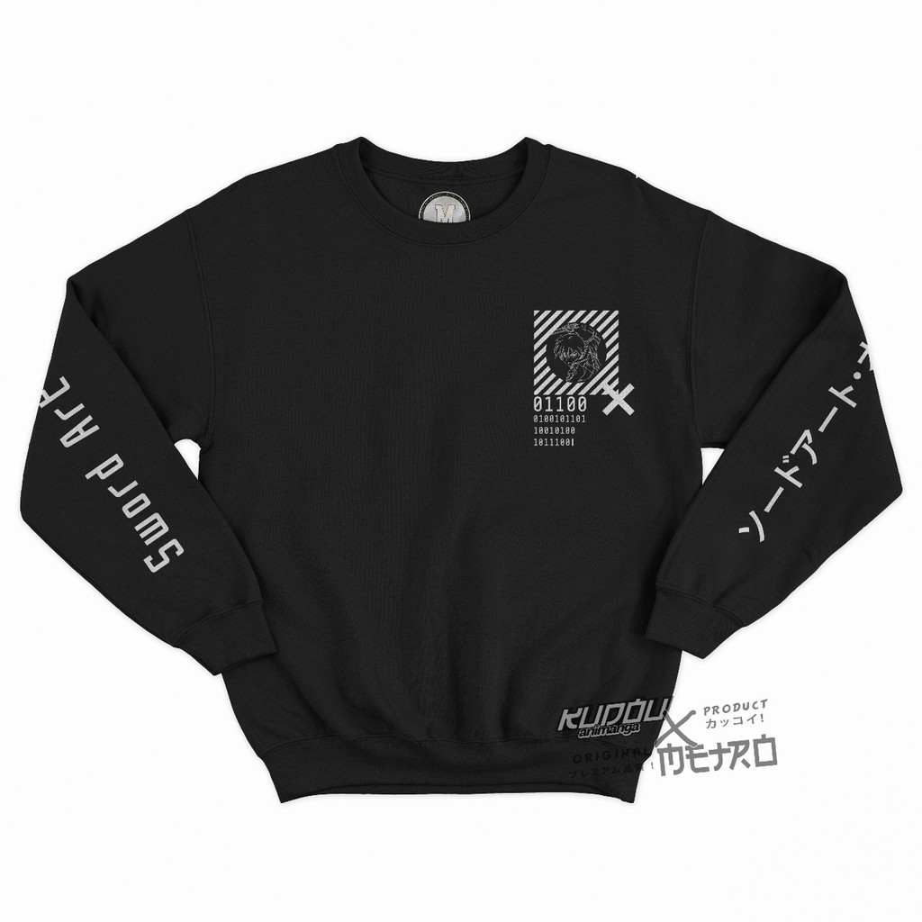 Crewneck SAO Kirito Anime Manga Sword Art Online