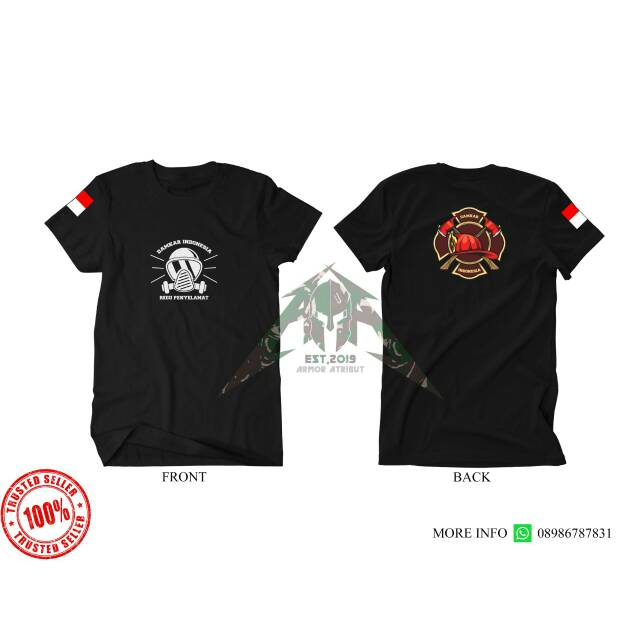 kaos baju damkar indonesia Armor Atribut