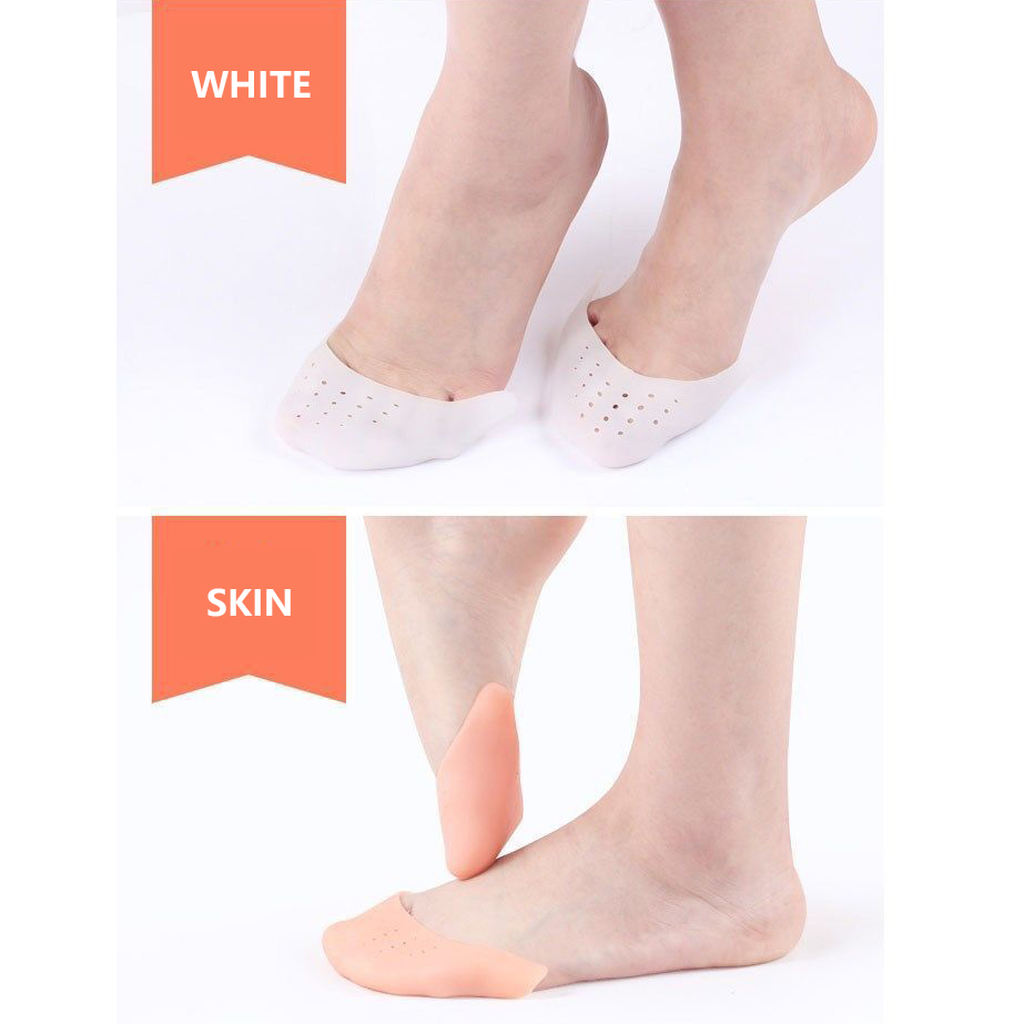 Silicone Gel Dance Point Pads untuk Ballet Dancing Toe Kaki Depan Pad Sepatu Sol Sisipkan 1 Pasang