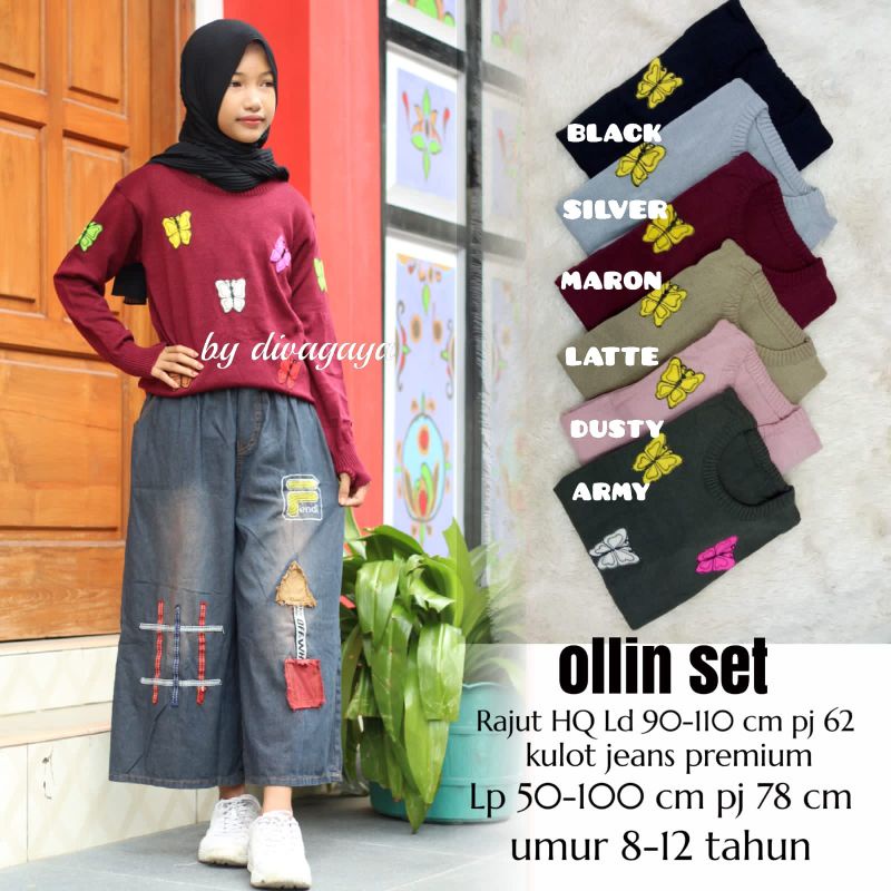 OLLIN SET ANAK TANGGUNG UMUR 8-12 TAHUN