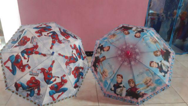 Payung Anak Karakter Full Gambar Kartun