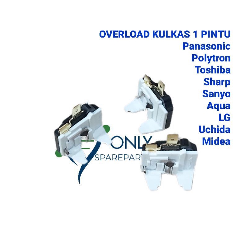 Overload Compresor Kulkas 1 Pintu 4 TM