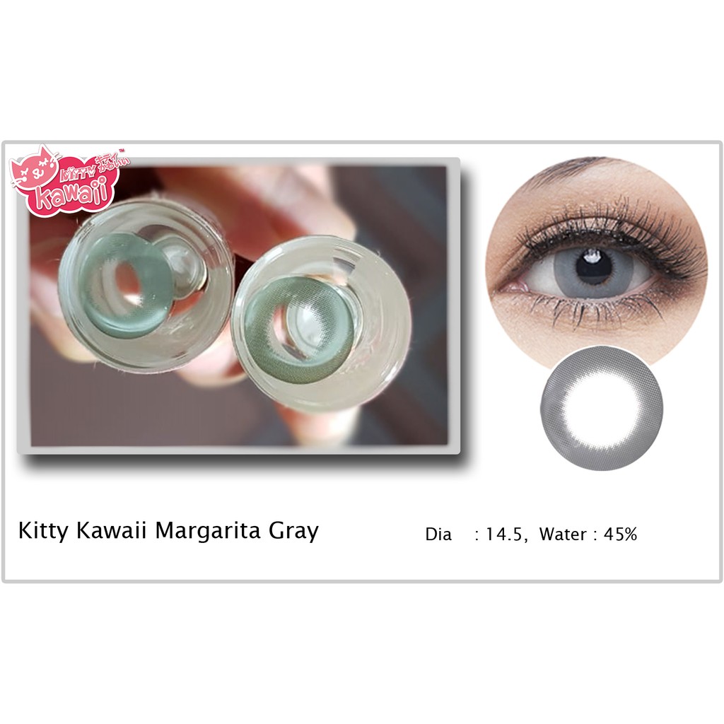 Softlens Kitty Kawaii Mini Margarita Gray