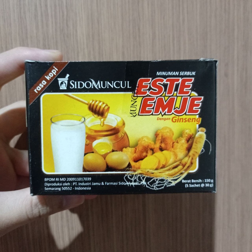 STMJ Sido Muncul ESTE EMJE dengan Ginseng isi 5 sachet