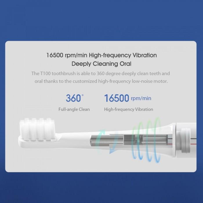 Mijia Sonic Electric Toothbrush T100 - Sikat Gigi Elektrik