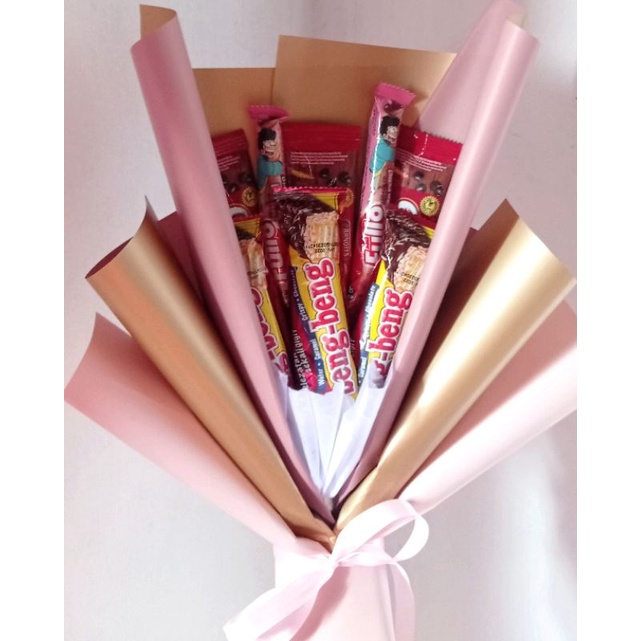 

Bouquet snack bebas pilih isian