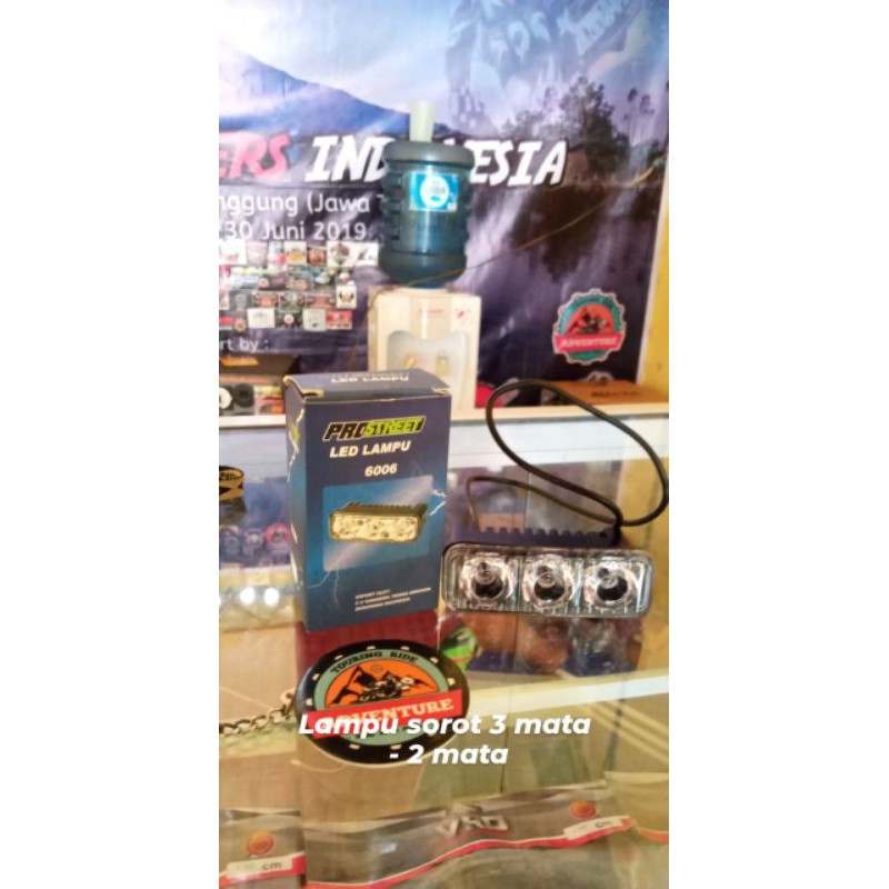 Lampu lad RTD 3 sisi