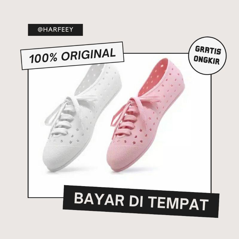 Bata Heart Sepatu Karet Wanita With Insole