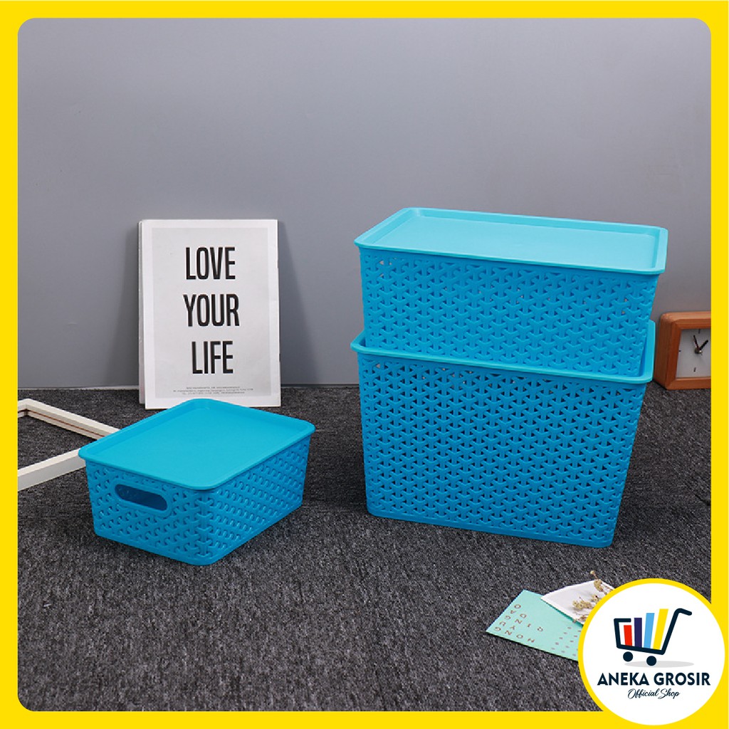 ANEKAGROSIR | RUMAH TANGGA - KERANJANG MINI AMERTA BASKET KERANJANG 7040S