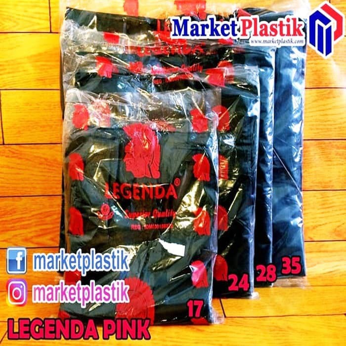 Kantong Plastik/Kantong HD/Kantong Kresek/Legenda Pink 330gram/Kantong kresek