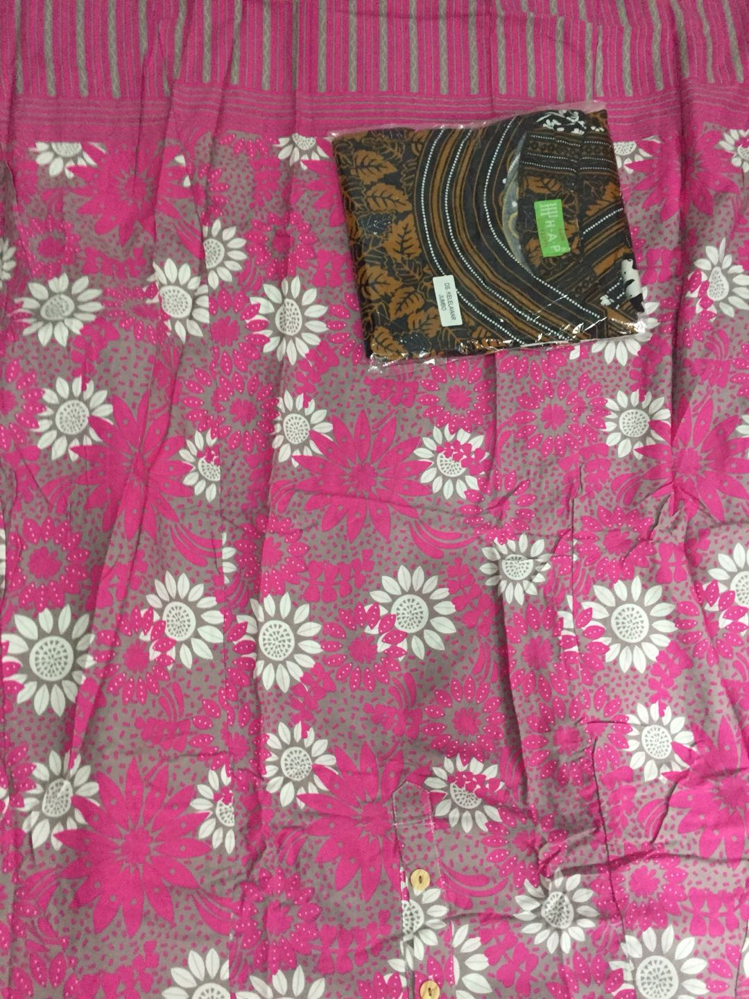 Abaya Gamis Batik Hap Jumbo Bumil Busui Friendly