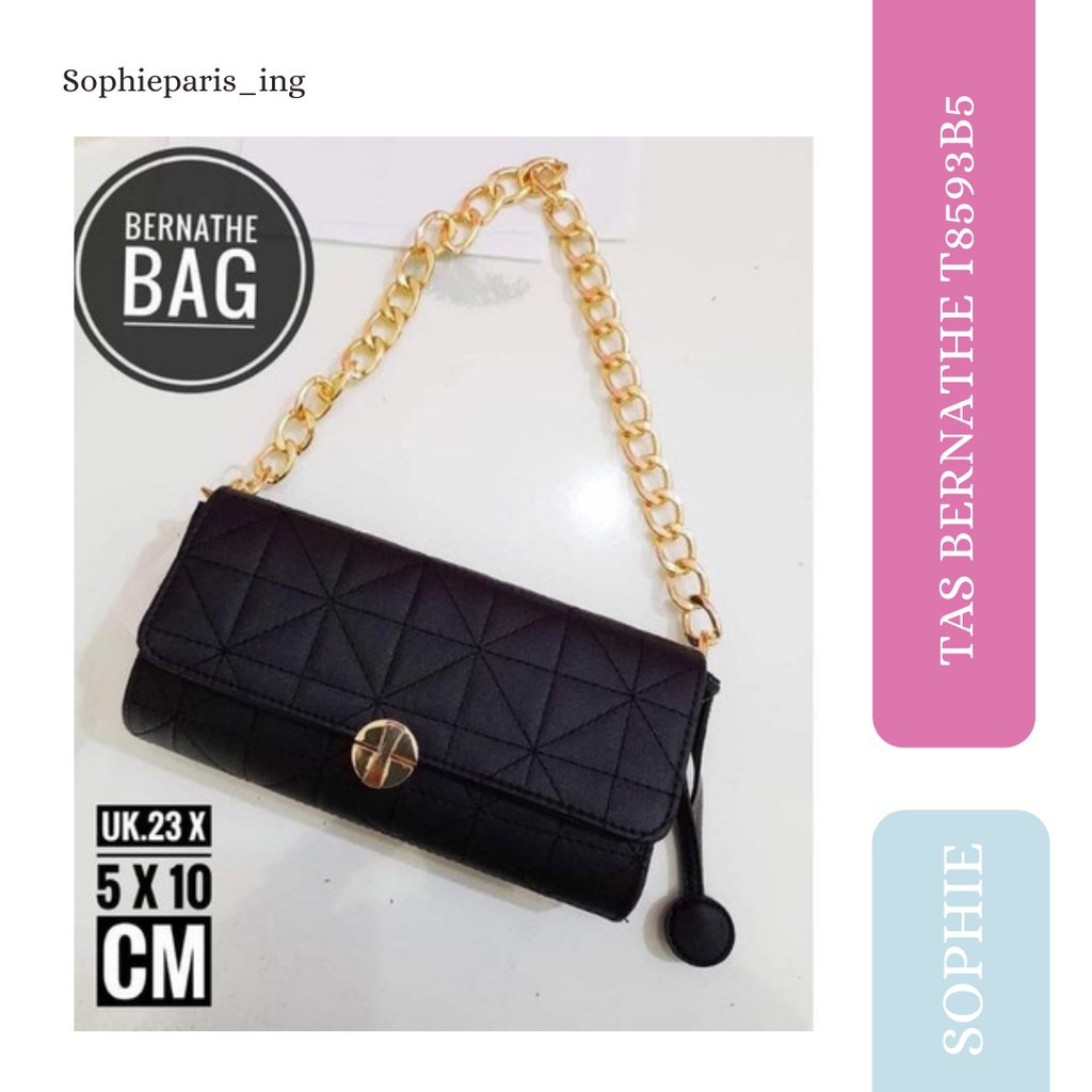 TAS SELEMPANG SOPHIE MARTIN BERNATHE T8593B5 KULIT PREMIUM IMPOR PROMO