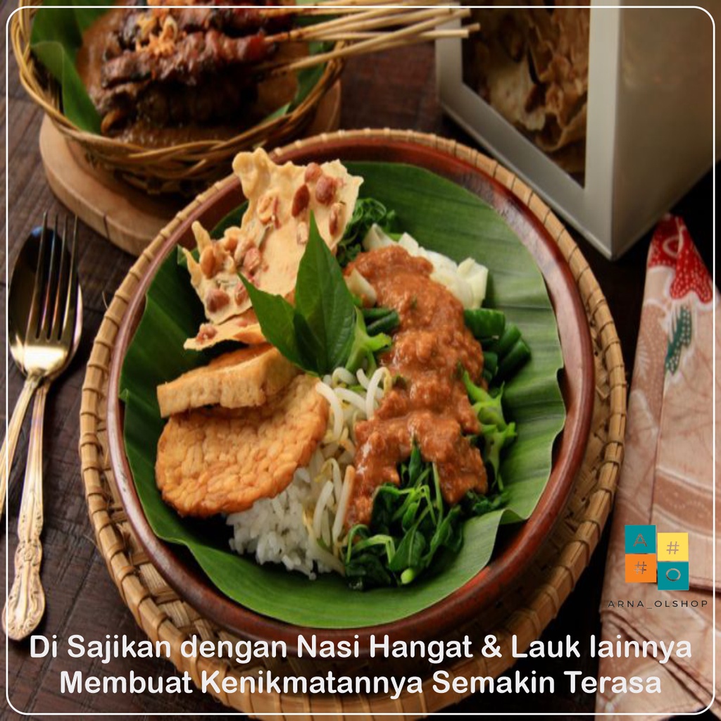 Sambal Pecel Bumbu Pecel Legendaris Sambal Asli 250 Gram 500 Gram Khas Makanan Jombang Bumbu Dapur Instan