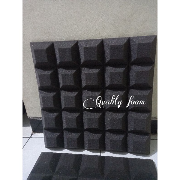 busa peredam suara ruangan Acoustic model SQUARE ukuran 50×50×4cm