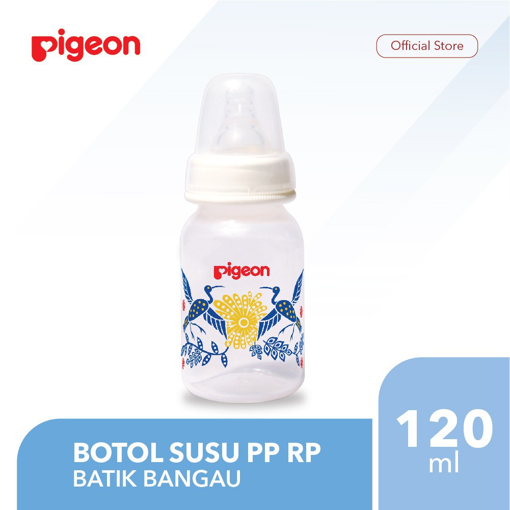 BOTOL PP RP 120ML BATIK BANGAU PIGEON PP010342