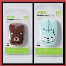 ROBOT M220 2.4G wireless mouse GREEN FOX karakter