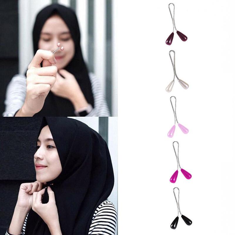 12pcs Bros Klip Syal Hijab Muslim Untuk Aksesoris