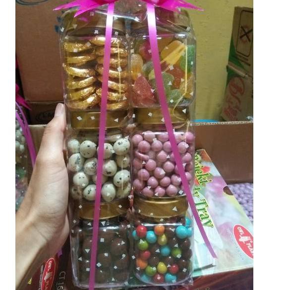 

【COD】 Parsel coklat 6 susun murah 53rb