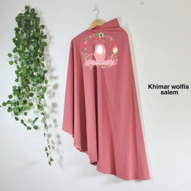 Khimar Wolfis Syari XXL Pet Antem