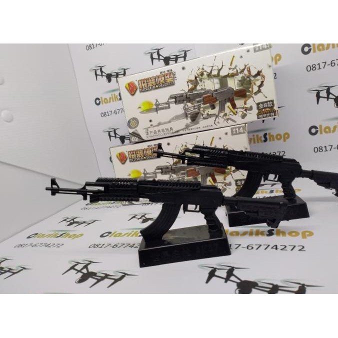 Paling Dicari] Miniatur Senjata Gun 1:6 Ak47 Weapon Cocok Untuk Hot Toys Gundam