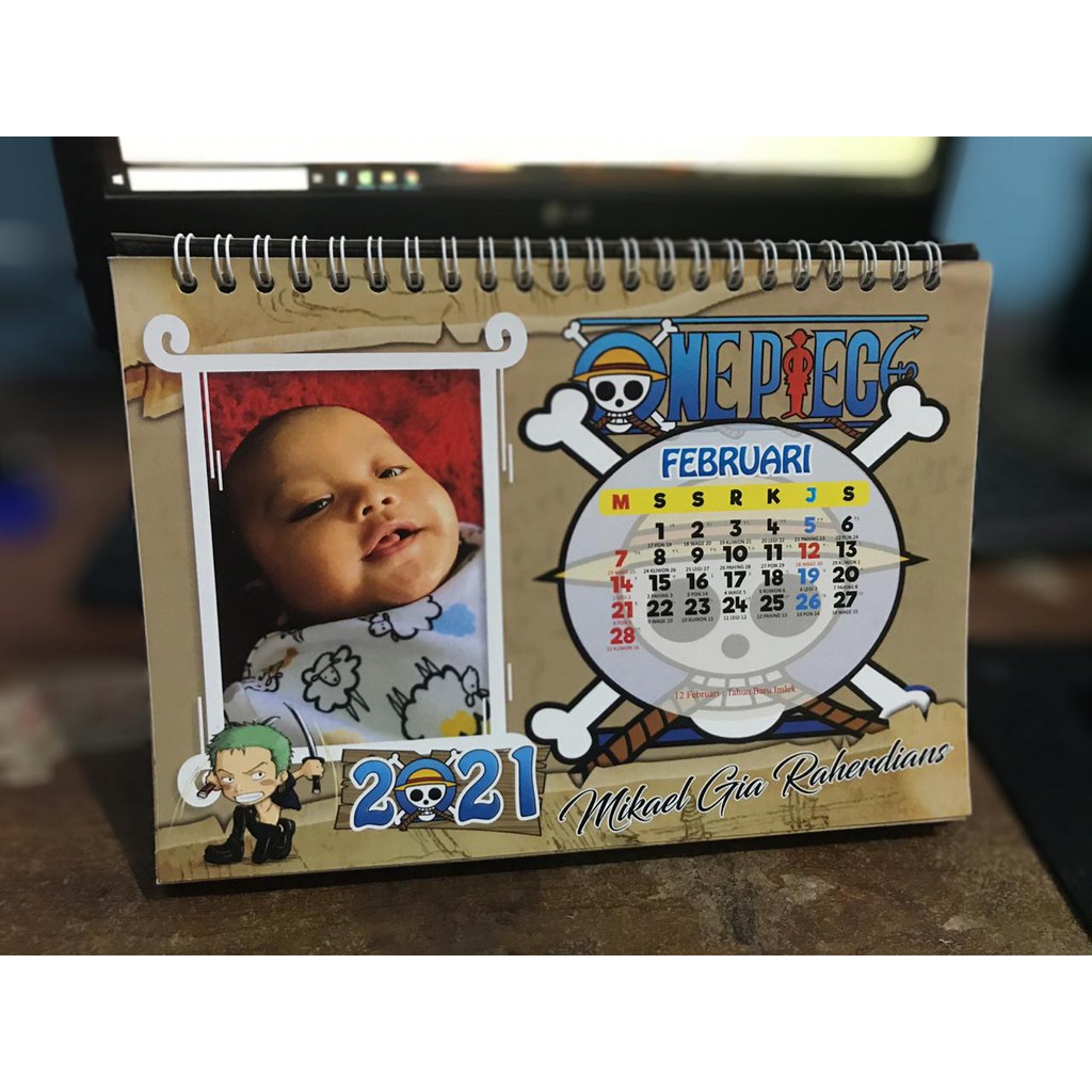 

Kalender Meja Duduk Custom Hardcover