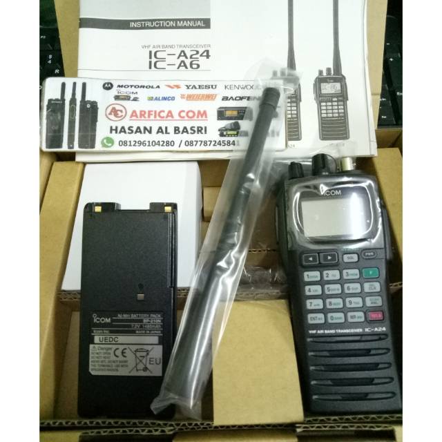 HT AIRBAND ICOM IC-A24 ORIGINAL MURAH