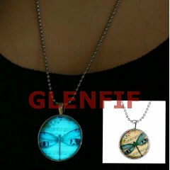 Kalung Liontin Glow inThe Dark - CAPUNG