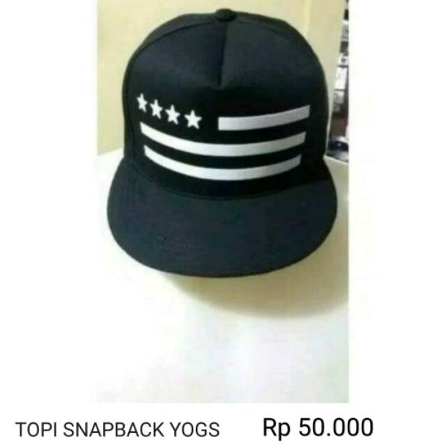 Topi snapback yogs