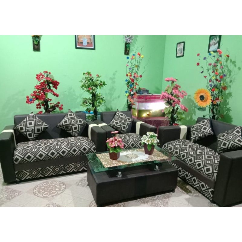 Sofa 221 meja kaca