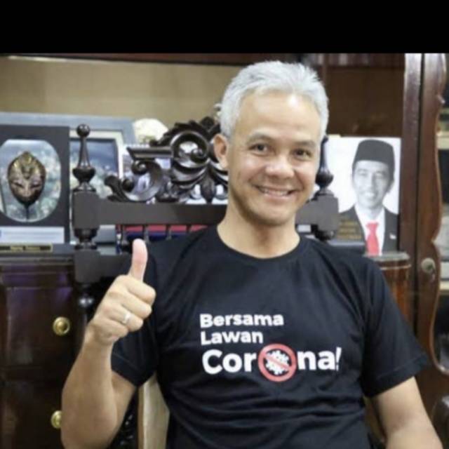 Tshirt kaos bersama lawan CORONA
