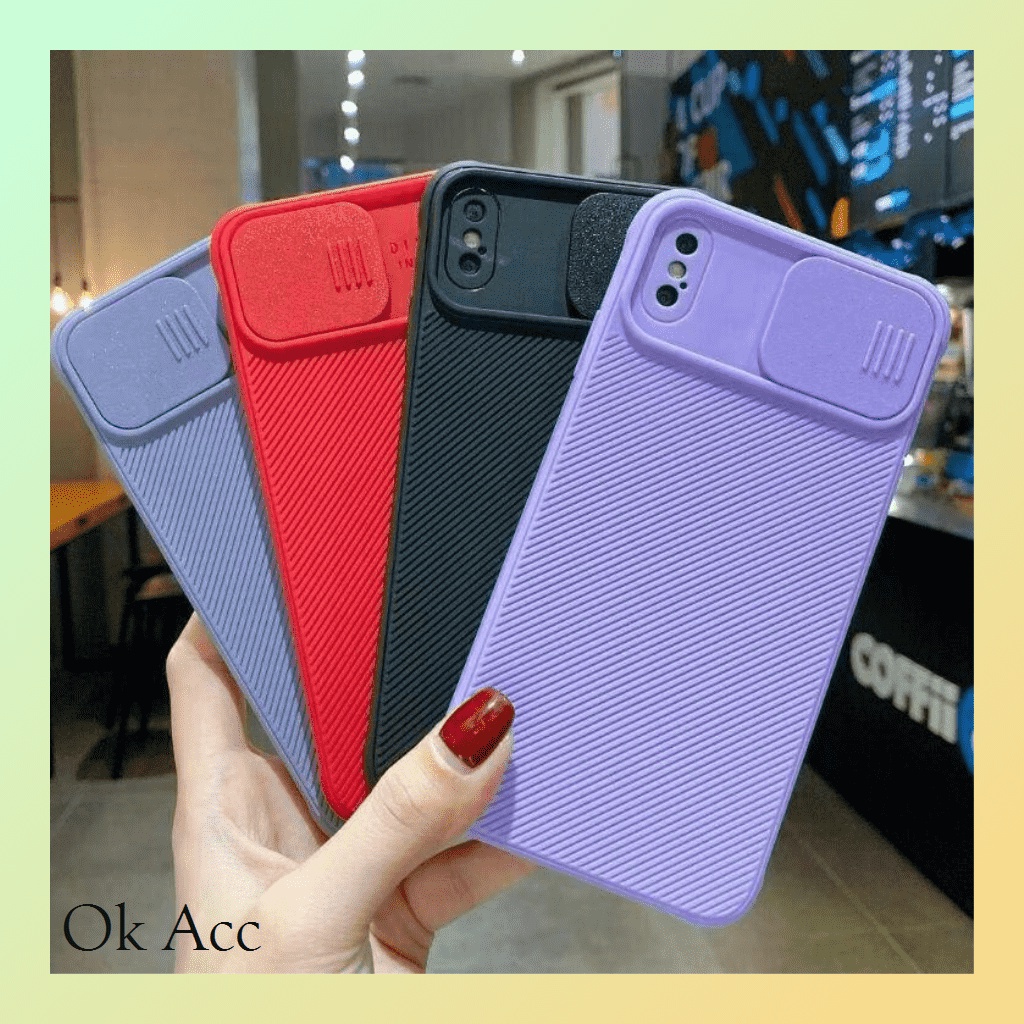 Soft case Unik window cover kamera for Samsung A12, A31, M02, M02s, M11, Redmi 10