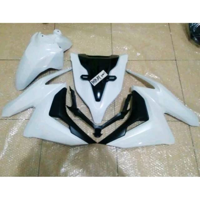 Full set paketan body depan Vario New 125 150 tahun 2018 2019 2020 Putih Mutira original
