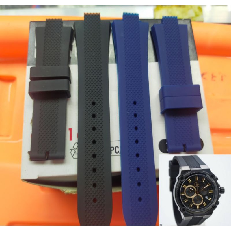 strap tali jam tangan GC Y24006G7  rubber strap tali jam GC Y24008G