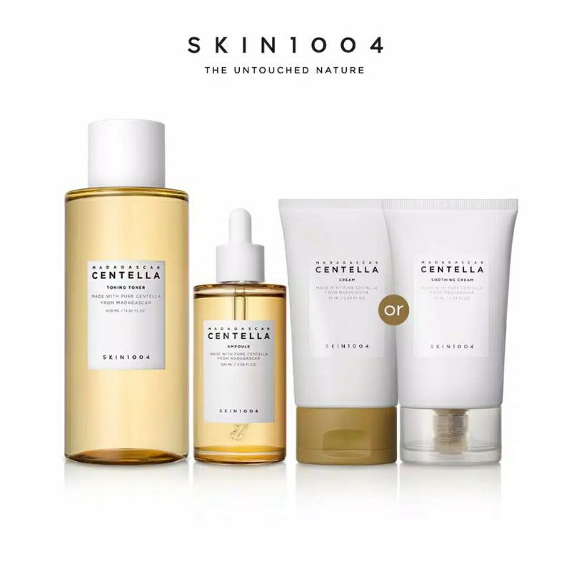 BUNDLING SKIN1004 Madagascar Centella (Toner+Ampoule+Cream) / SET SKIN1004 / BUNDLING SKIN1004