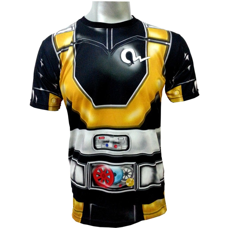 Pakaian kaos gaul  BAJU KAOS PRIA KAMEN RIDER KESATRIA BAJA HITAM ROBO GYM FITNES FITNESS ash shop