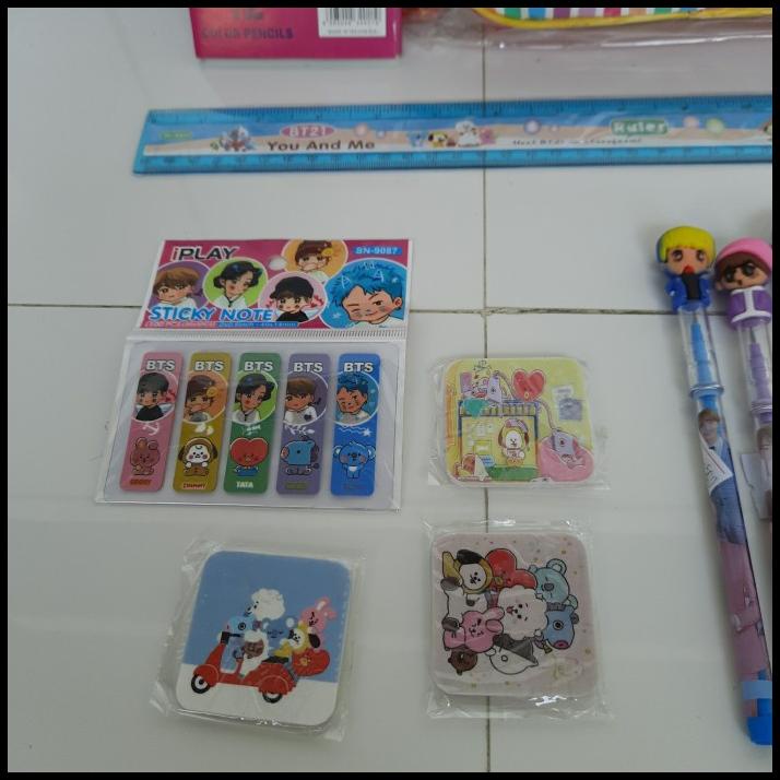 

Paket Alat Tulis Bts Bt21 Normal Set